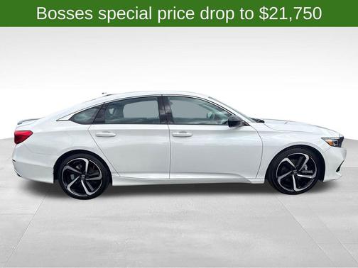 Platinum White Pearl 2022 Honda Accord Sport SE 1.5T