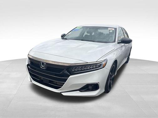 Platinum White Pearl 2022 Honda Accord Sport SE 1.5T