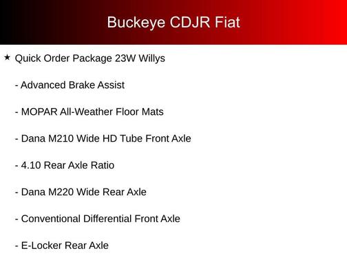 2025 Jeep Wrangler Willys