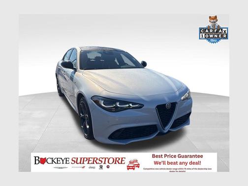 Moonlight Gray 2024 Alfa Romeo Giulia Ti