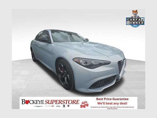 Moonlight Gray 2024 Alfa Romeo Giulia Ti