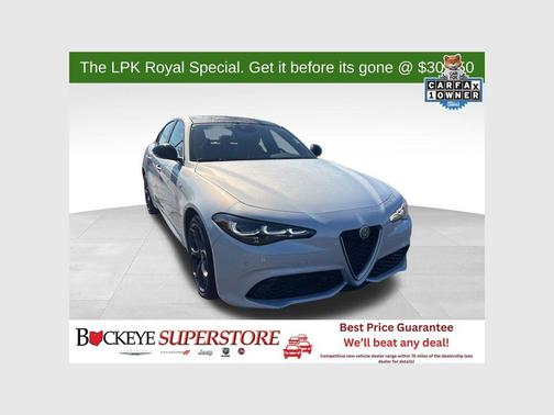Moonlight Gray 2024 Alfa Romeo Giulia Ti