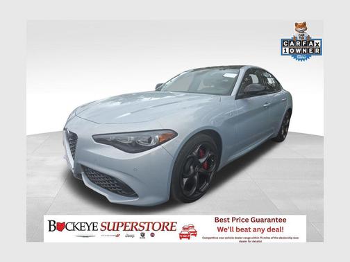 Moonlight Gray 2024 Alfa Romeo Giulia Ti