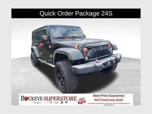 Black Clearcoat 2015 Jeep Wrangler Unlimited Sport