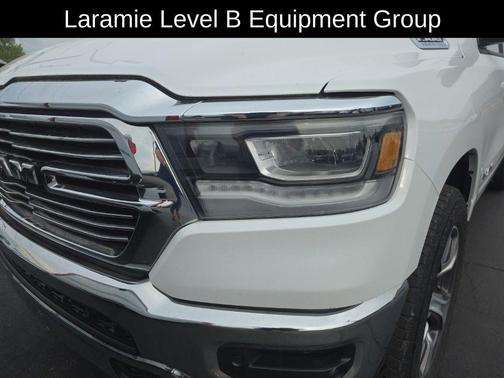 Bright White Clearcoat 2023 RAM 1500 Laramie