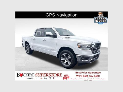 Bright White Clearcoat 2023 RAM 1500 Laramie