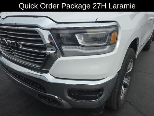 Bright White Clearcoat 2023 RAM 1500 Laramie