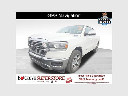 Bright White Clearcoat 2023 RAM 1500 Laramie