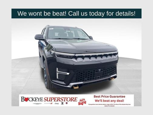High Gloss Black 2026 Jeep Grand Wagoneer 4x4