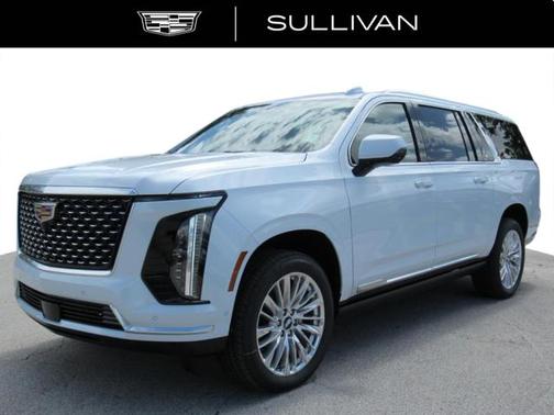 Vibrant White 2026 Cadillac Escalade ESV Luxury