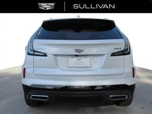 Crystal White Tri-Coat 2025 Cadillac XT4 Sport