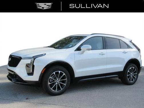 Crystal White Tri-Coat 2025 Cadillac XT4 Sport