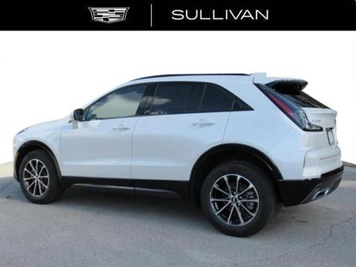 Crystal White Tri-Coat 2025 Cadillac XT4 Sport