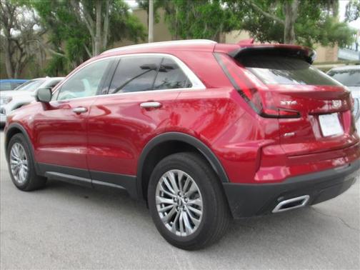 Radiant Red 2025 Cadillac XT4 Premium Luxury