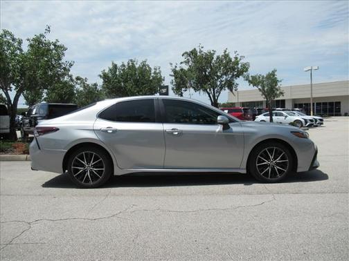Silver 2021 Toyota Camry SE
