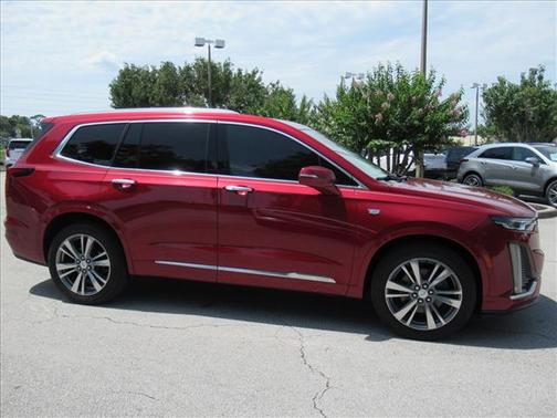Red 2020 Cadillac XT6 Premium Luxury FWD