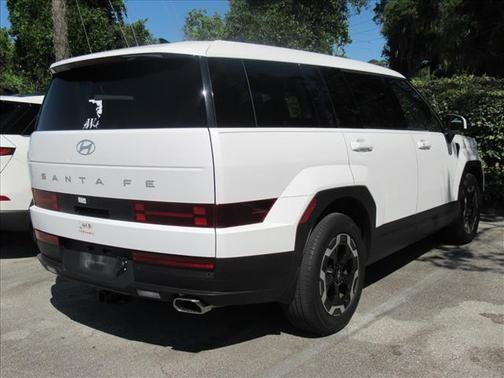 White 2025 Hyundai SANTA FE SE