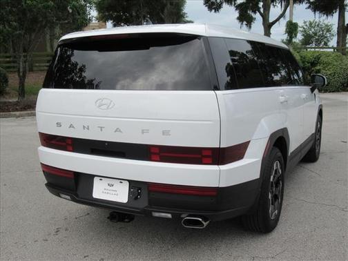 White 2025 Hyundai SANTA FE SE