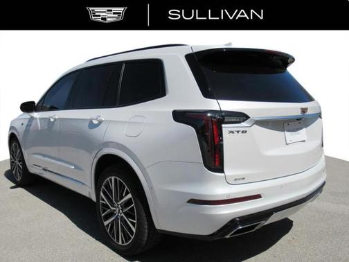 Crystal White Tri-Coat 2023 Cadillac XT6 Sport AWD