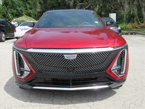 Red 2025 Cadillac LYRIQ Luxury