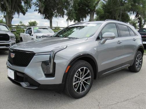 Silver Metallic 2025 Cadillac XT4 Sport