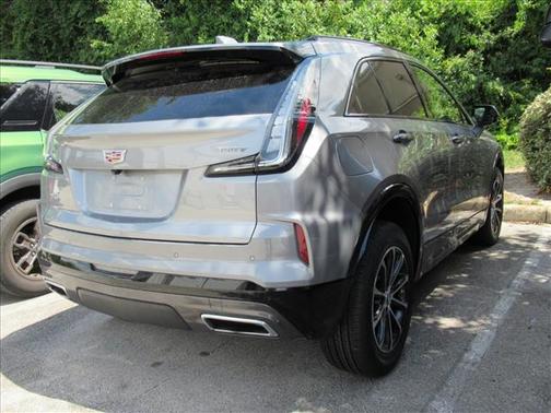 Silver Metallic 2025 Cadillac XT4 Sport