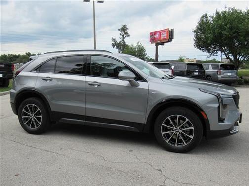 Silver Metallic 2025 Cadillac XT4 Sport