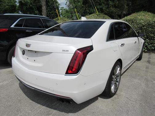 White 2018 Cadillac CT6 3.6L Luxury