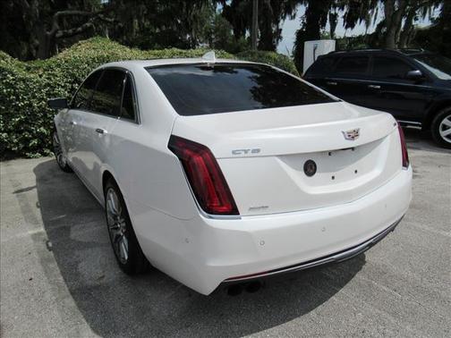 White 2018 Cadillac CT6 3.6L Luxury