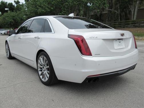 Crystal White 2018 Cadillac CT6 3.6L Luxury