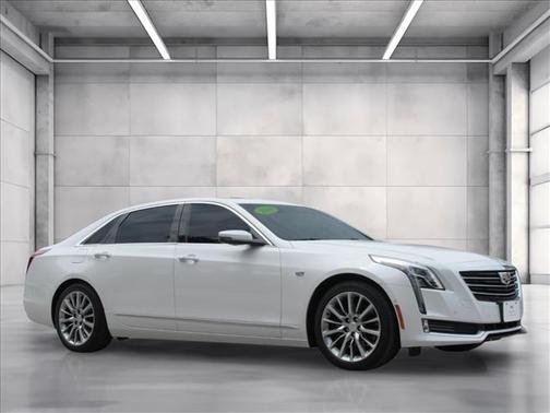 Crystal White 2018 Cadillac CT6 3.6L Luxury