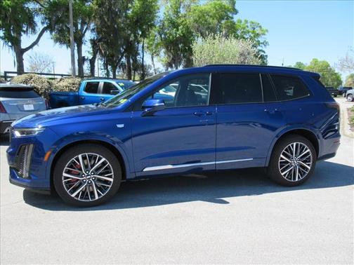 Blue Metallic 2024 Cadillac XT6 Sport AWD