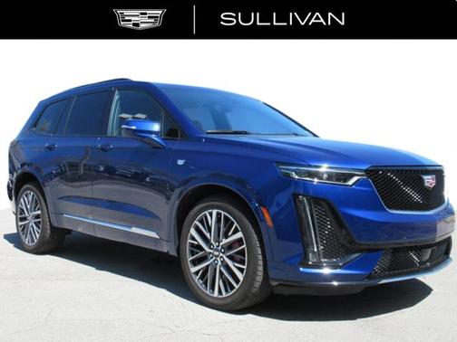 Blue Metallic 2024 Cadillac XT6 Sport AWD