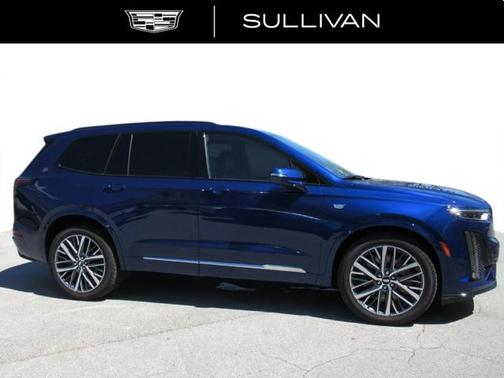 Blue Metallic 2024 Cadillac XT6 Sport AWD