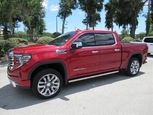 Volcanic Red 2024 GMC Sierra 1500 Denali
