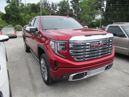 Volcanic Red 2024 GMC Sierra 1500 Denali