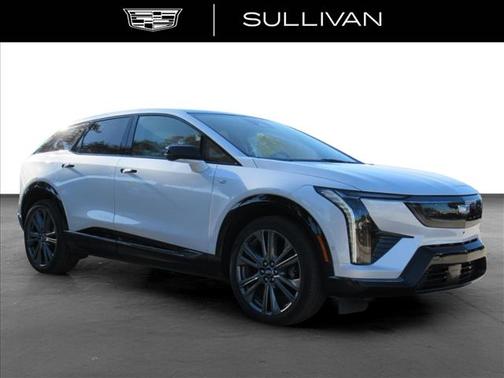 Crystal White Tri-Coat 2025 Cadillac OPTIQ Sport