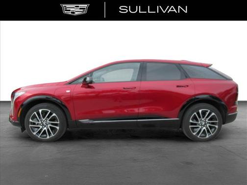 Red 2025 Cadillac OPTIQ Sport