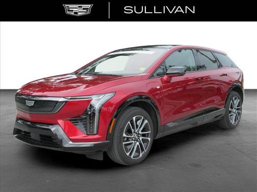 Red 2025 Cadillac OPTIQ Sport