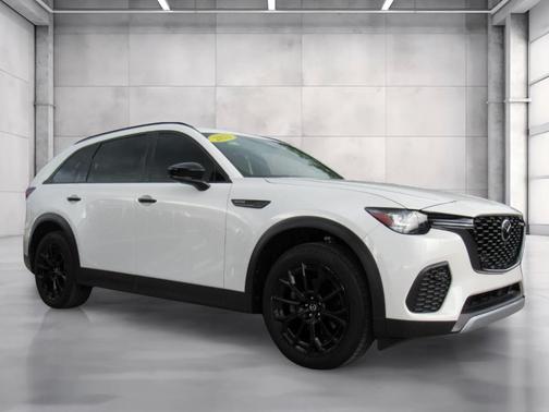 Rhodium White Premium 2025 Mazda CX-70 CX-70