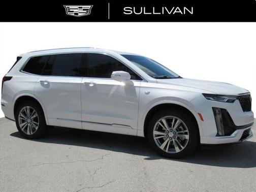 Crystal White 2023 Cadillac XT6 Premium Luxury FWD