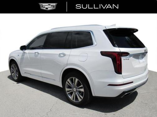 Crystal White 2023 Cadillac XT6 Premium Luxury FWD