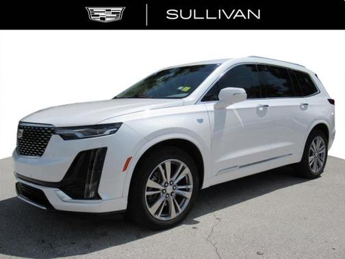 Crystal White 2023 Cadillac XT6 Premium Luxury FWD