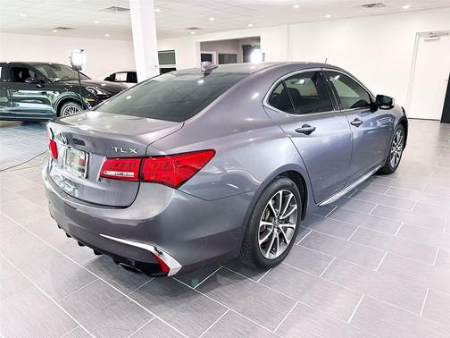 Modern Steel Metallic 2018 Acura TLX Technology
