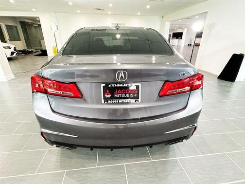 Modern Steel Metallic 2018 Acura TLX Technology