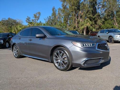 Modern Steel Metallic 2018 Acura TLX Technology