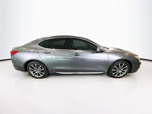 Modern Steel Metallic 2018 Acura TLX Technology