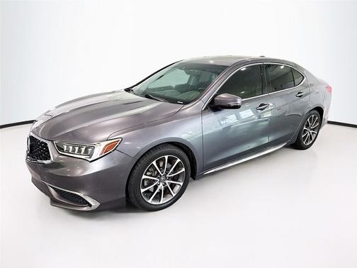 Modern Steel Metallic 2018 Acura TLX Technology