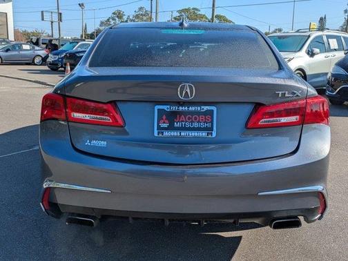 Modern Steel Metallic 2018 Acura TLX Technology