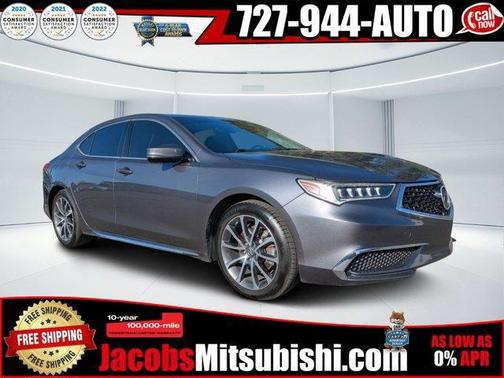 Modern Steel Metallic 2018 Acura TLX Technology